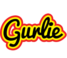 Gurlie flaming logo