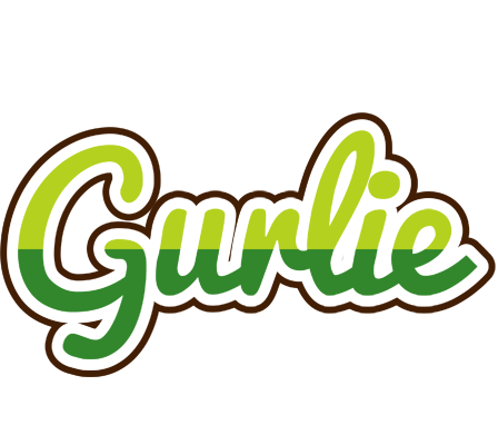 Gurlie golfing logo