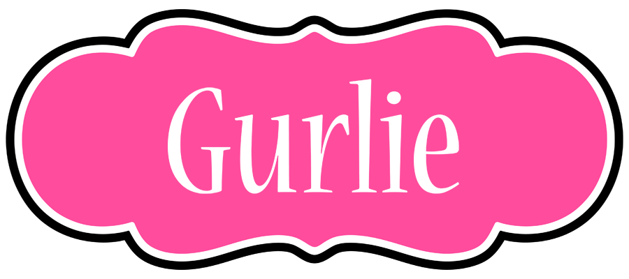 Gurlie invitation logo