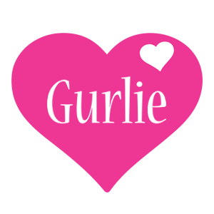 Gurlie love-heart logo