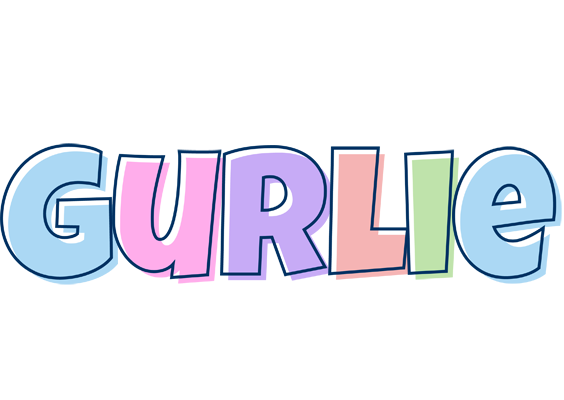 Gurlie pastel logo