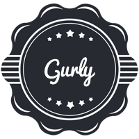 Gurly badge logo