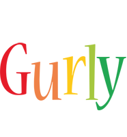 Gurly birthday logo