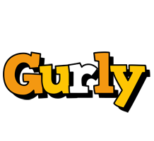 Gurly cartoon logo