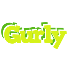 Gurly citrus logo