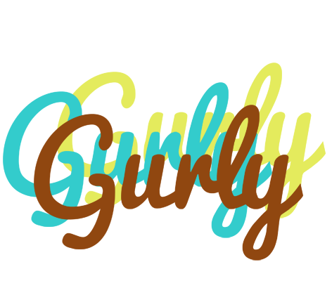 Gurly cupcake logo
