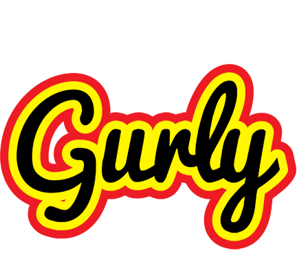 Gurly flaming logo
