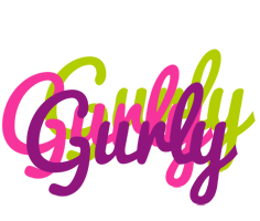 Gurly flowers logo