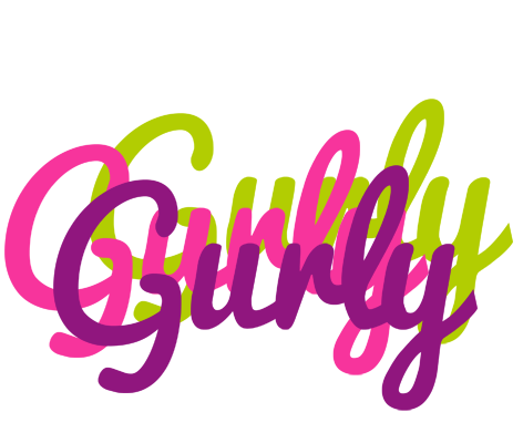 Gurly flowers logo