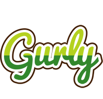 Gurly golfing logo