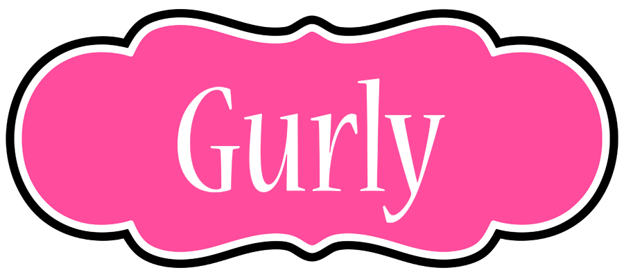 Gurly invitation logo
