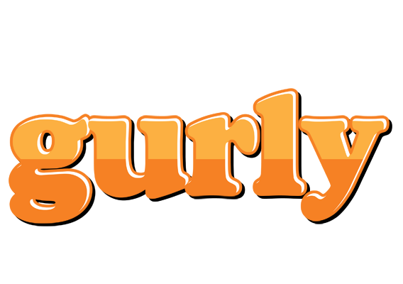 Gurly orange logo