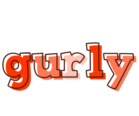 Gurly paint logo