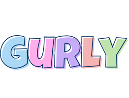 Gurly pastel logo