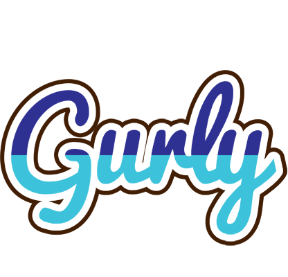 Gurly raining logo