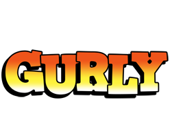 Gurly sunset logo