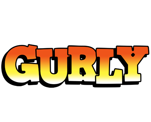 Gurly sunset logo