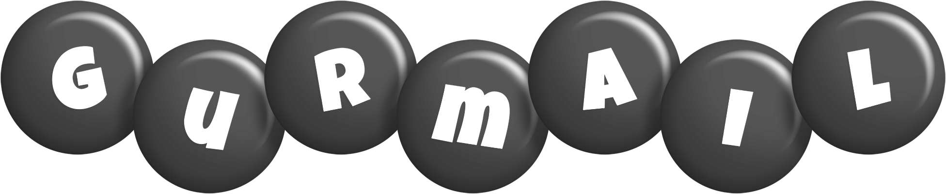 Gurmail candy-black logo