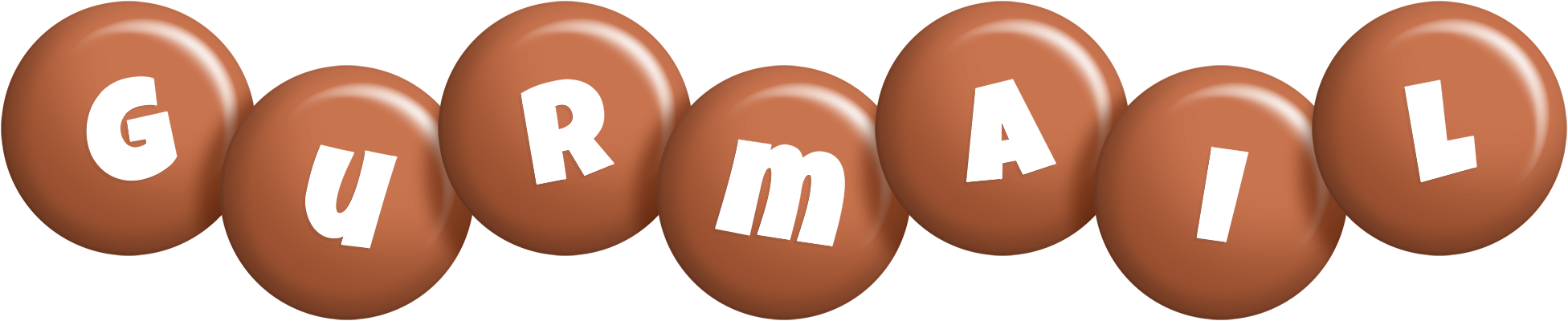 Gurmail candy-brown logo