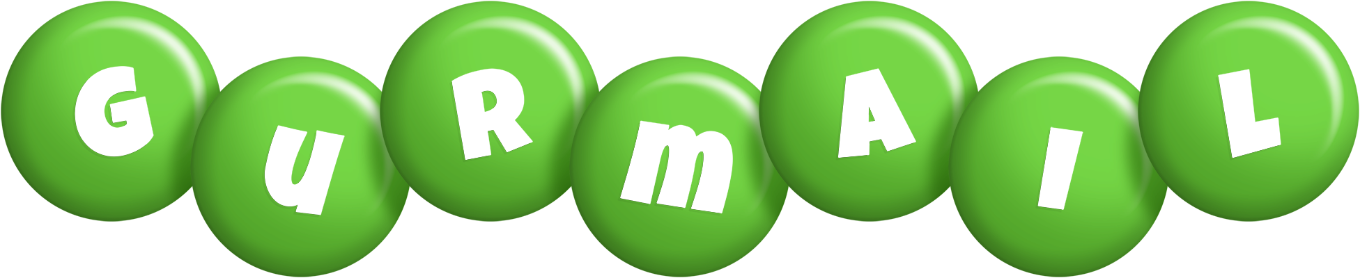 Gurmail candy-green logo