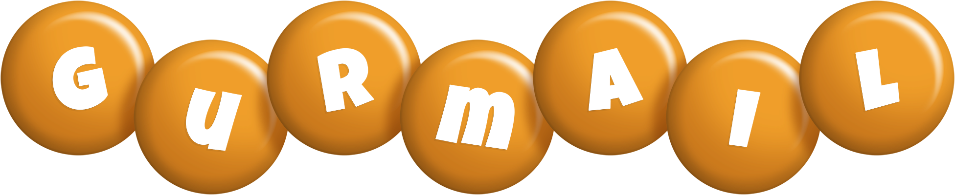 Gurmail candy-orange logo