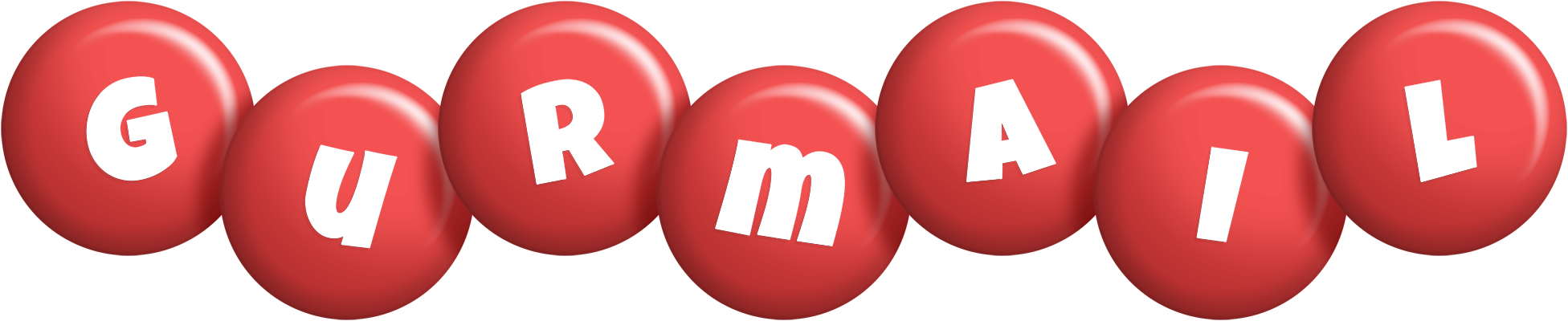 Gurmail candy-red logo