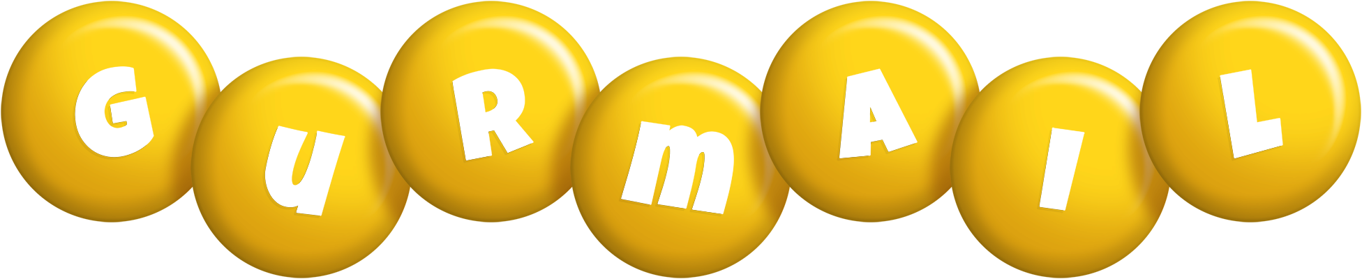 Gurmail candy-yellow logo