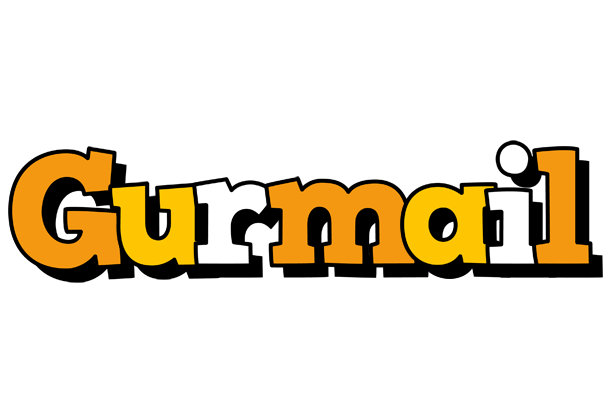 Gurmail cartoon logo
