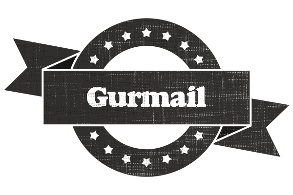 Gurmail grunge logo