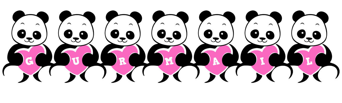 Gurmail love-panda logo