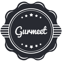 Gurmeet badge logo