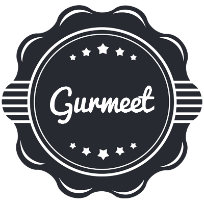 Gurmeet badge logo