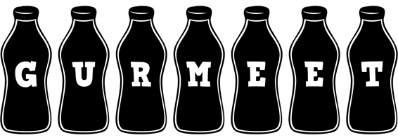 Gurmeet bottle logo