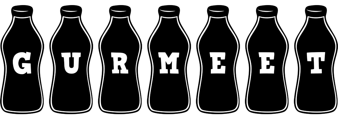 Gurmeet bottle logo