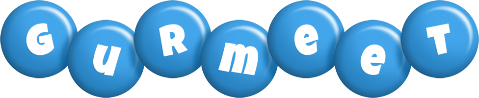 Gurmeet candy-blue logo