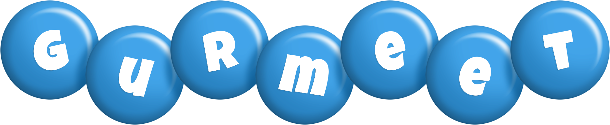 Gurmeet candy-blue logo