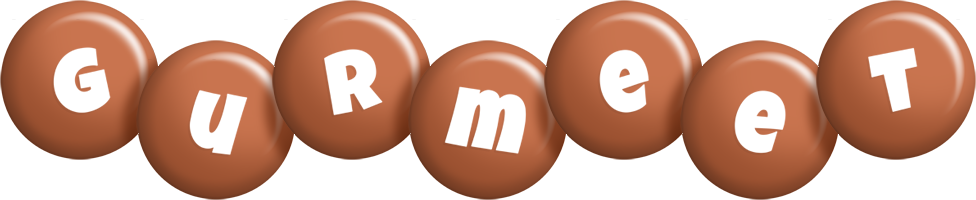 Gurmeet candy-brown logo