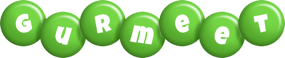 Gurmeet candy-green logo