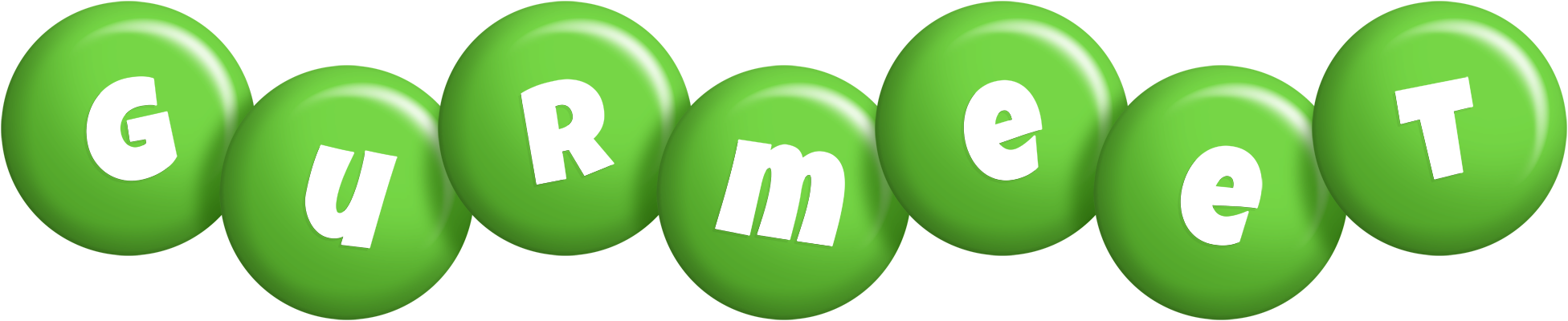 Gurmeet candy-green logo