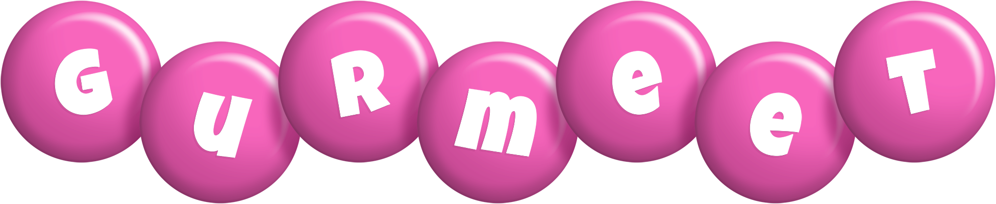 Gurmeet candy-pink logo