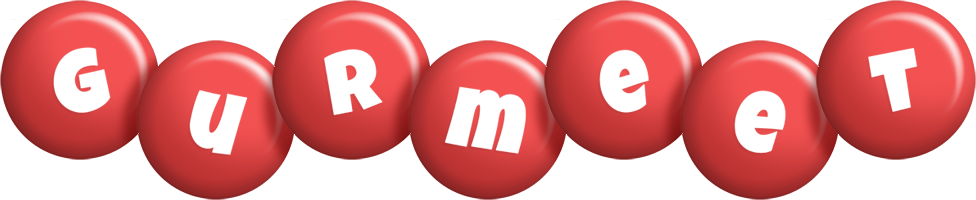 Gurmeet candy-red logo