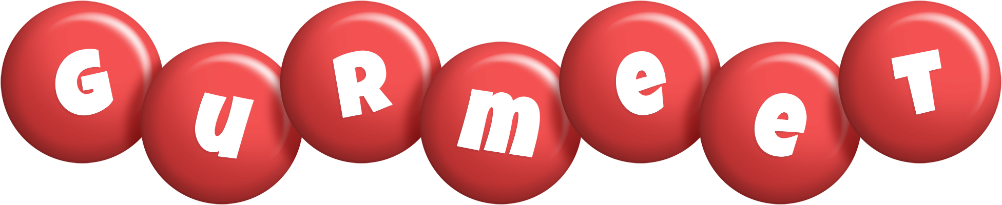 Gurmeet candy-red logo