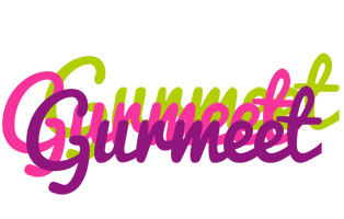 Gurmeet flowers logo