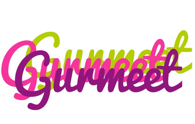 Gurmeet flowers logo