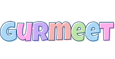 Gurmeet pastel logo