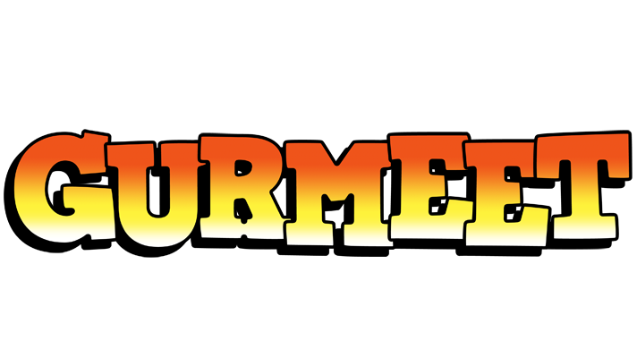 Gurmeet sunset logo