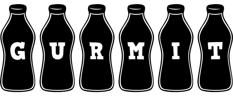 Gurmit bottle logo