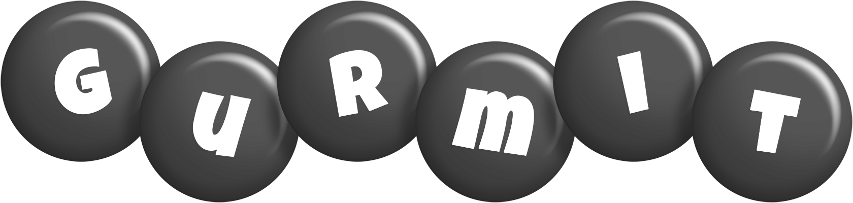 Gurmit candy-black logo