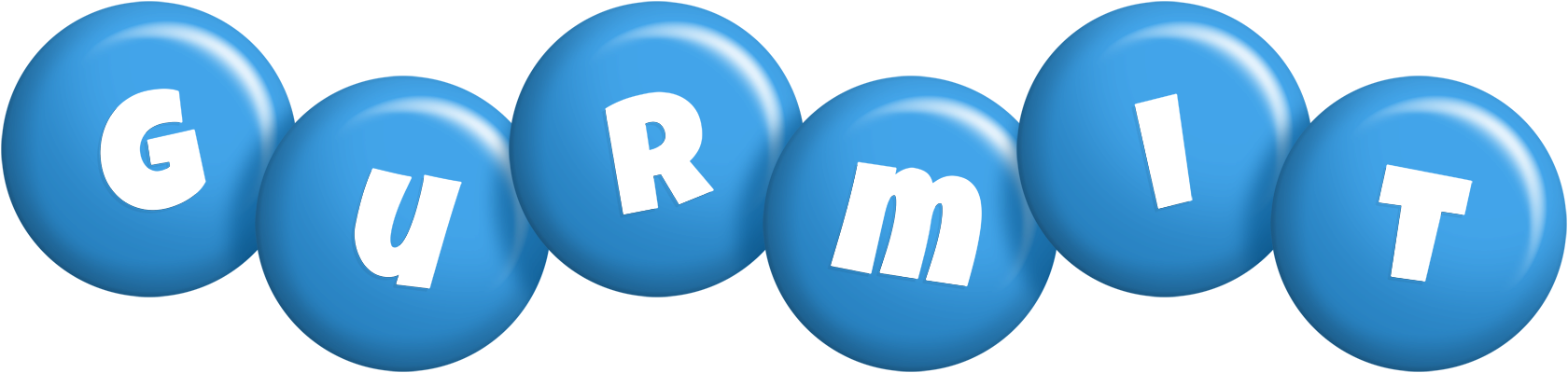 Gurmit candy-blue logo