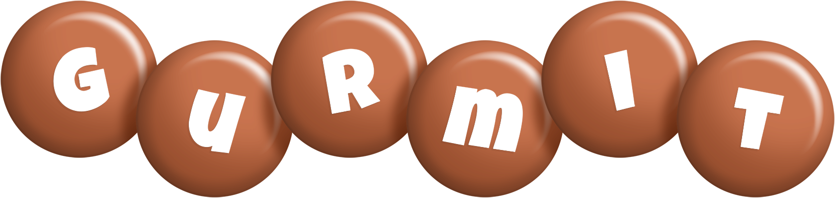 Gurmit candy-brown logo